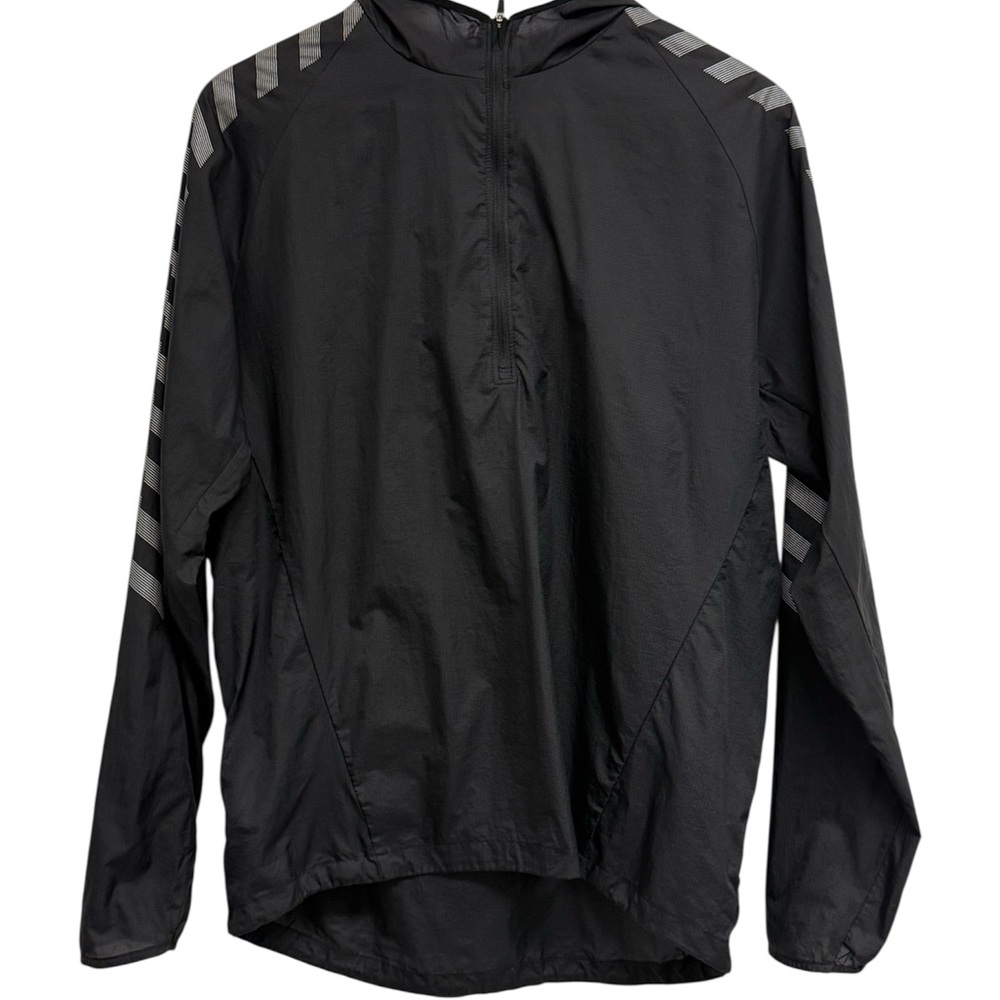 Nike Black Lightweight Jacket with Gray Accents